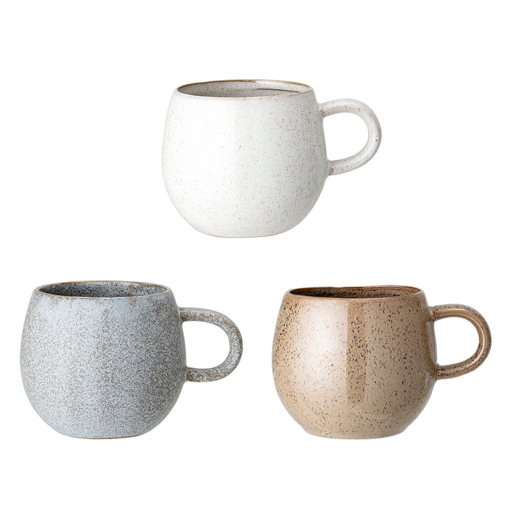 Addison Mug, Gris, Grès
