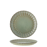 Latina Assiette, Verte, Grès