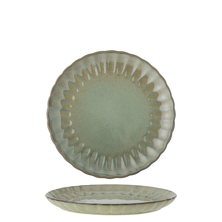 Latina Assiette, Verte, Grès