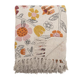 Vivielle Plaid, Multicolore, Coton recyclé