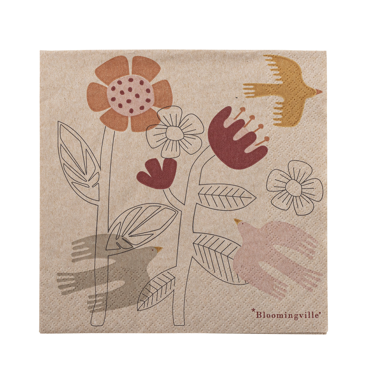 Vivielle Serviette, Multicolore, FSC®Recycled, Paper