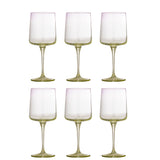 Luciana Verre à vin, Multicolore, Verre