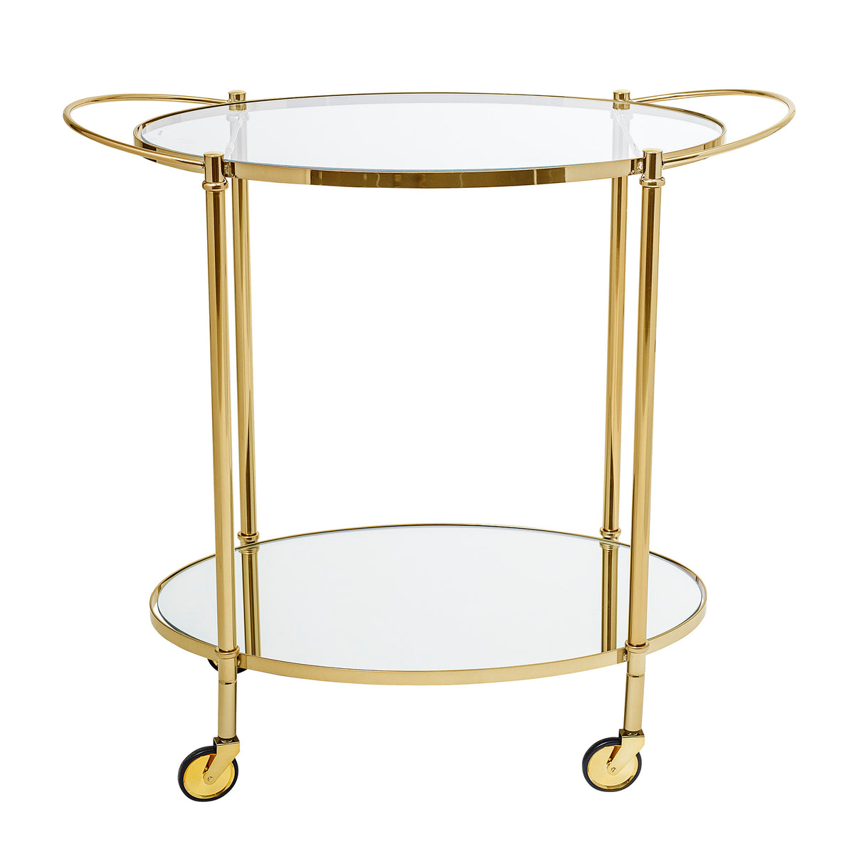Fine Table de bar, Or, Verre