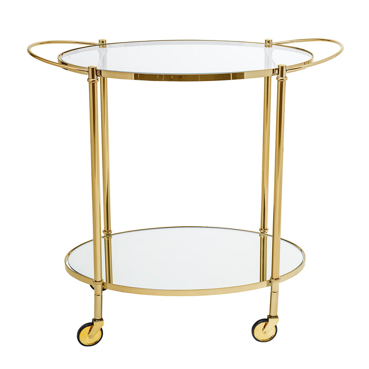 Fine Table de bar, Or, Verre