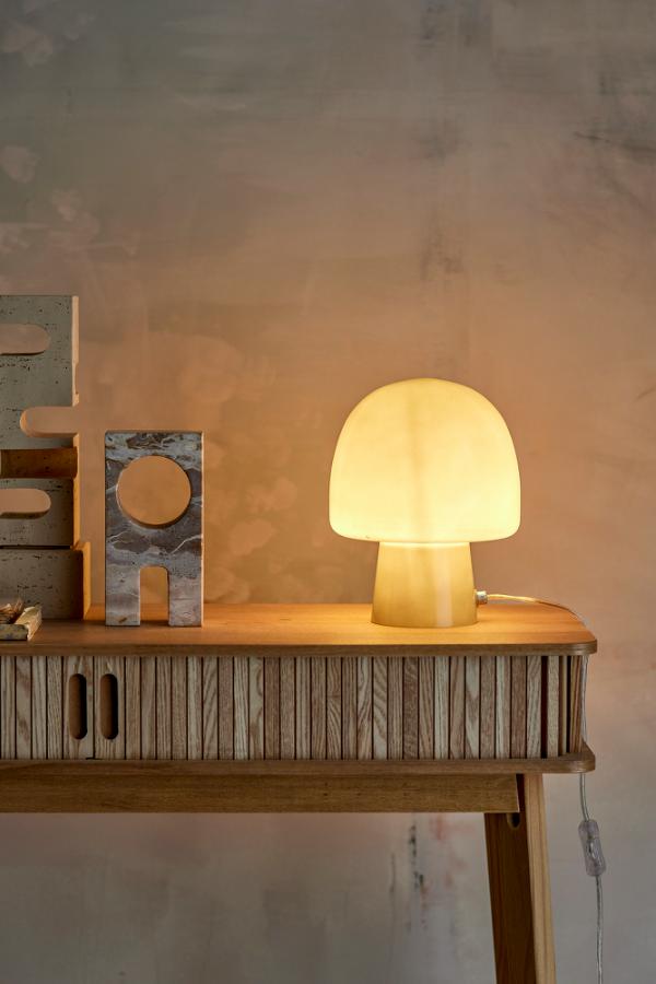 Paddy Lampe de table, Verte, Verre