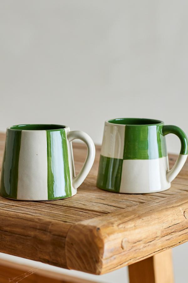 Floki Mug, Verte, Grès