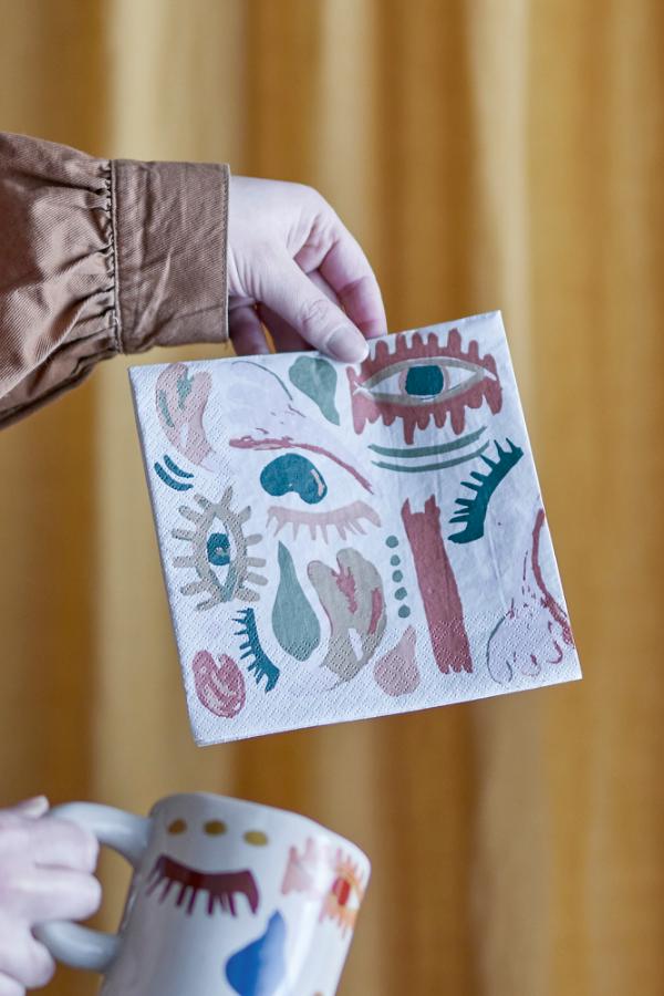 Horus Serviette, Multicolore, FSC®Mix, Paper