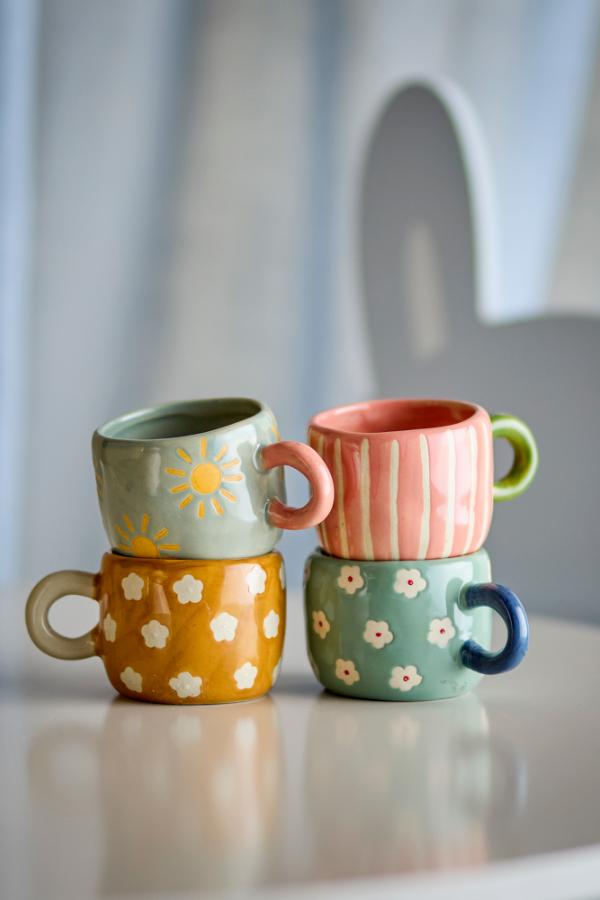 Nini Tasse, Multicolore, Grès