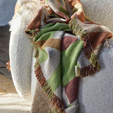 Galvin Plaid, Multicolore, Coton recyclé