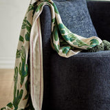 Birdliva Plaid, Multicolore, Coton recyclé