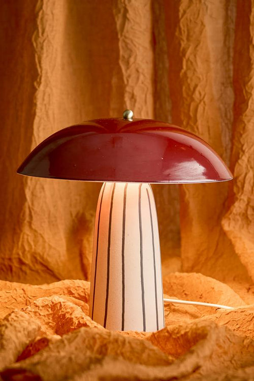 Arvid Lampe de table, Multicolore, Grès