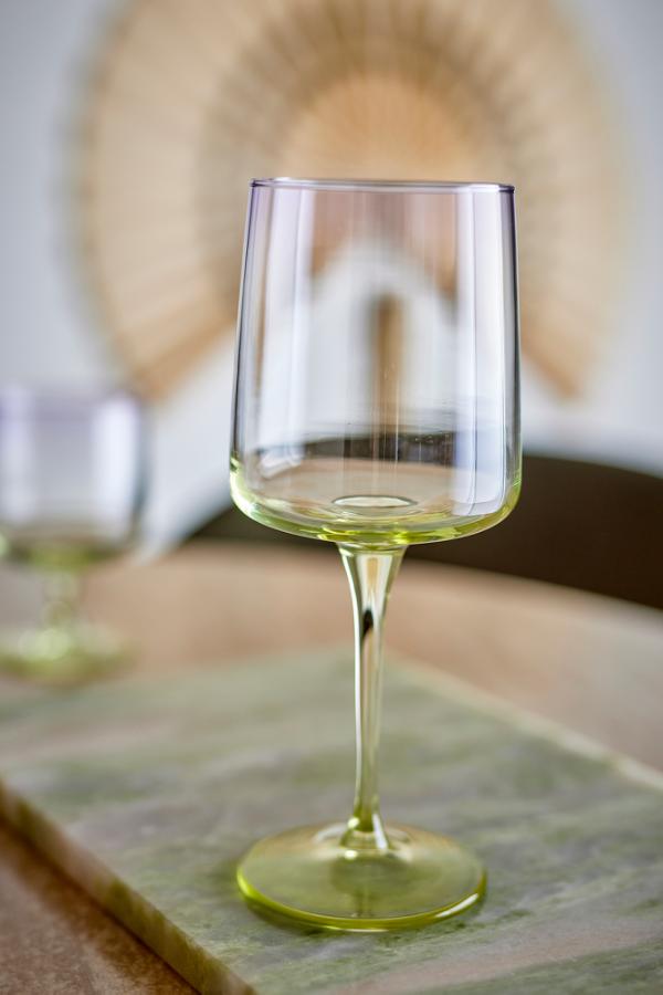 Luciana Verre à vin, Multicolore, Verre
