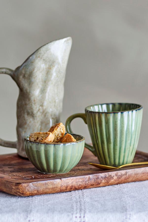 Latina Tasse, Verte, Grès