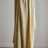 Pratello Plaid, Jaune, Coton recyclé