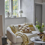 Pratello Plaid, Jaune, Coton recyclé
