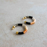 Boucles d’oreilles Bola Black Night