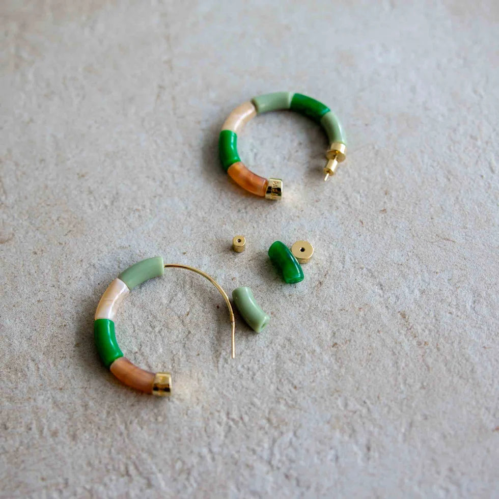 Boucles d’oreilles Bola Floresta