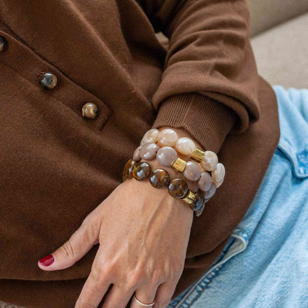 Bracelets Bombom Moca