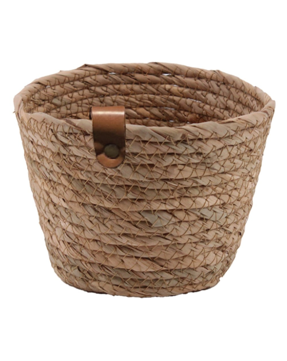 Panier fibres naturelles + patte PU