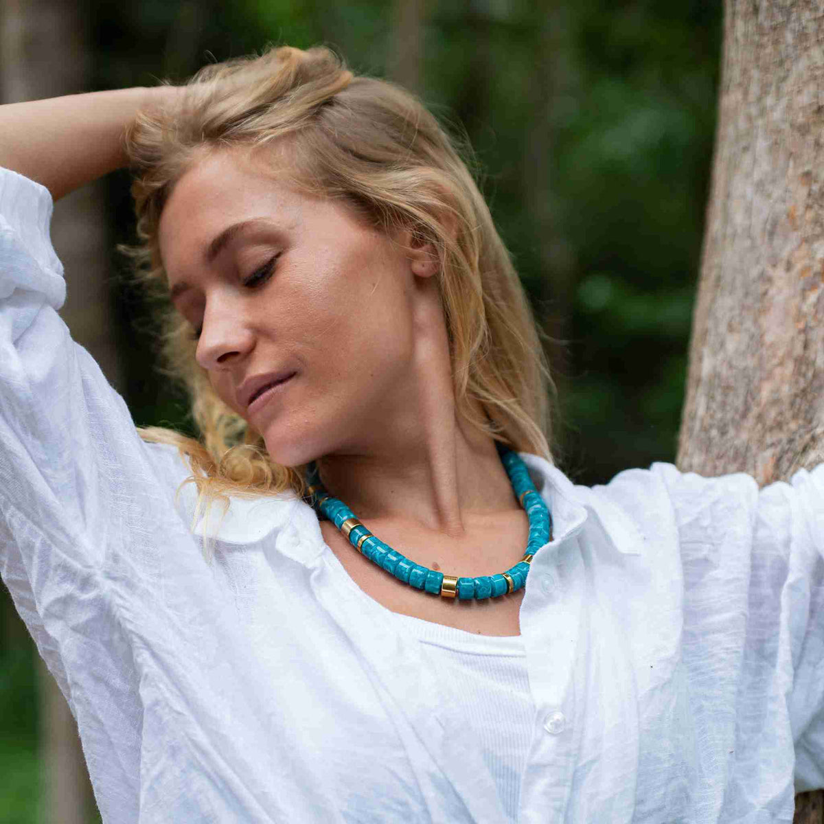 Collier Praia Turquesa