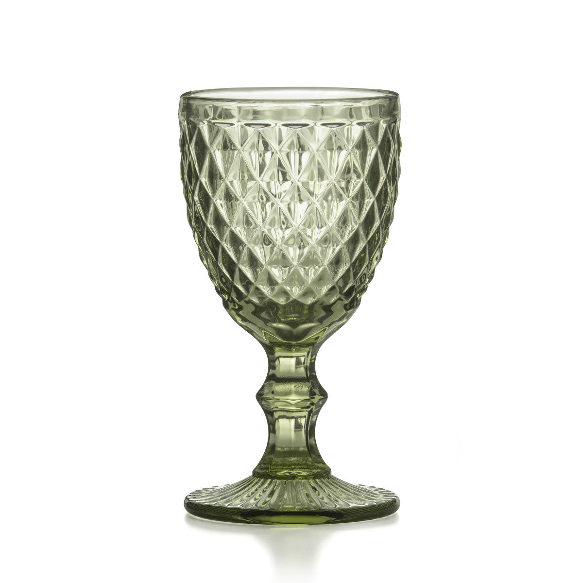 Diamond Vert — Lot de 6 verres à pied 20 cl