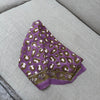 Foulard 60x60cm LÉOPARD Violet