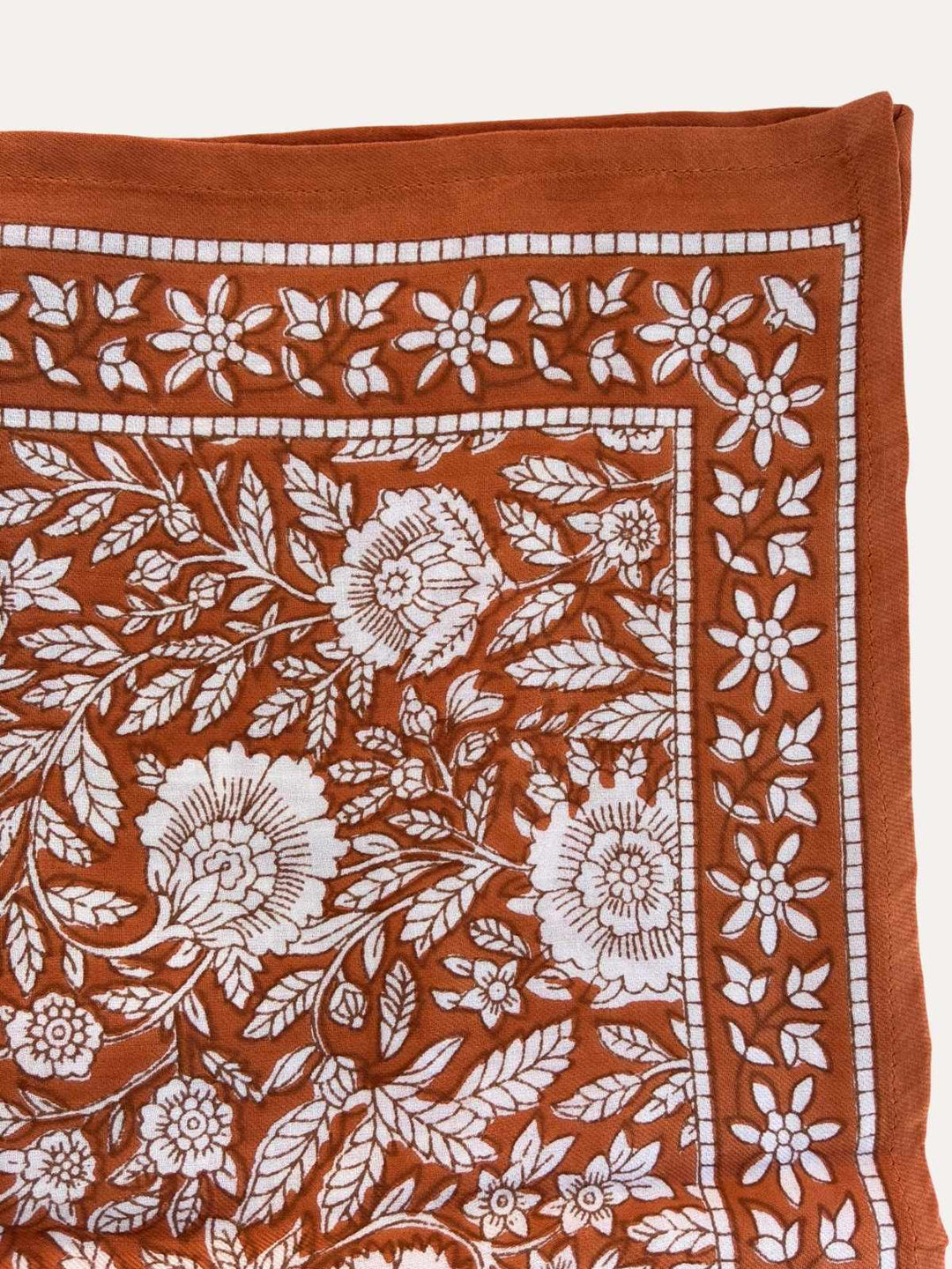 Grand foulard ANTIOCHE Rouille — Byzantine