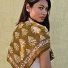 Grand foulard GALATIE Tabac