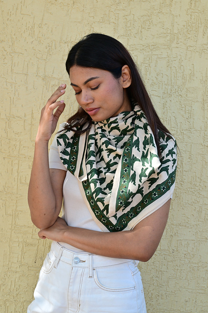 Grand foulard MERCURE Forêt — Byzantine