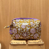 Trousse de toilette femme XL - Carthage Kaki — Byzantine