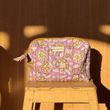 Trousse de toilette femme XL - Carthage Lilas — Byzantine