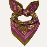 Petit foulard HÉLIOS Kaki — Byzantine