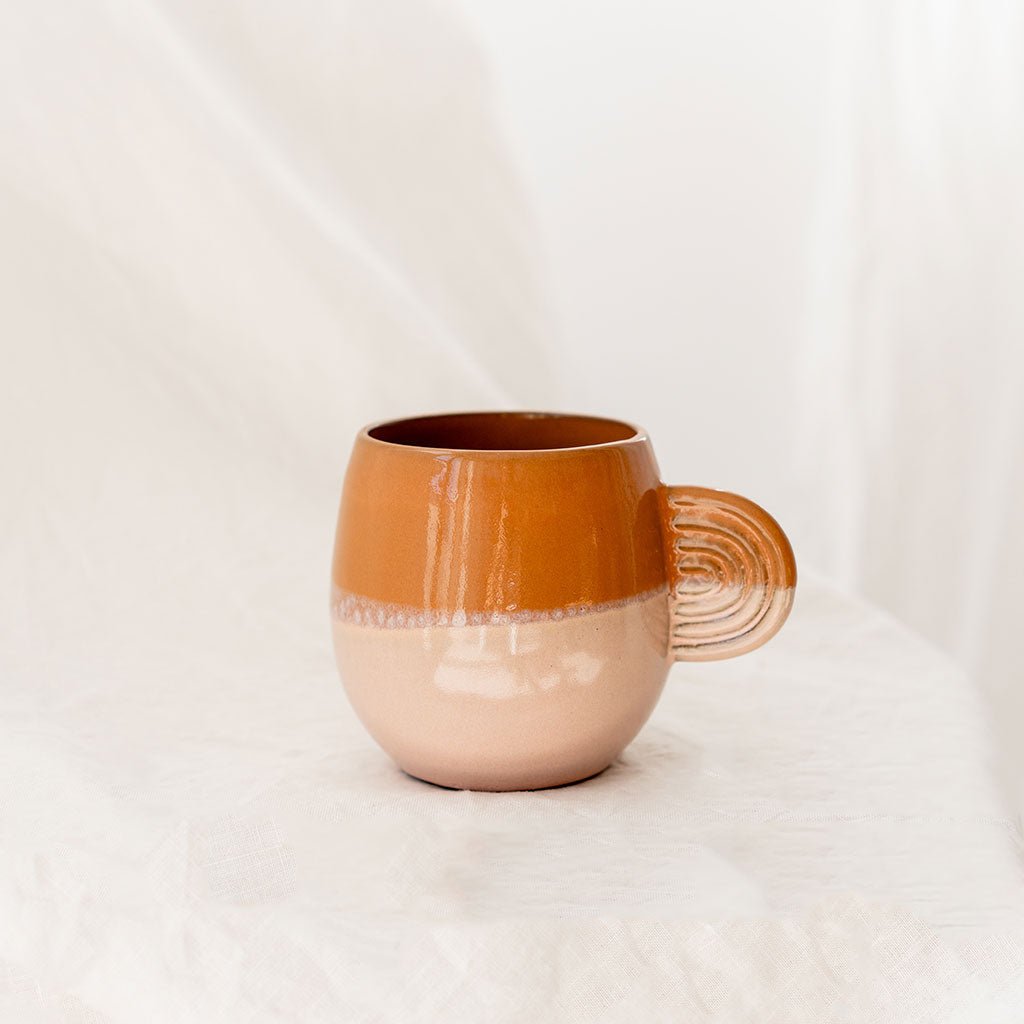 Mug en céramique Ambre - Bicolore