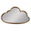 Miroir nuage doré, effet laiton — 45 × 26 cm