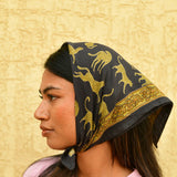 Petit foulard FAUVE Nuit — Byzantine