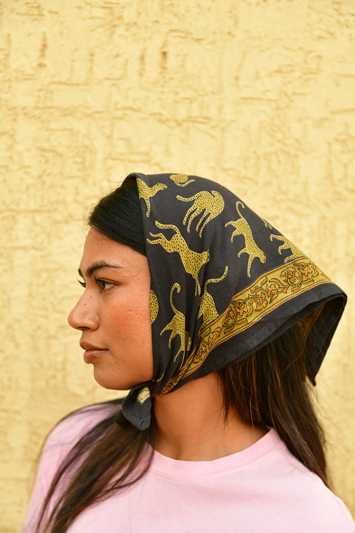 Petit foulard FAUVE Nuit — Byzantine