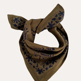 Petit foulard GALATIE Kaki — Byzantine