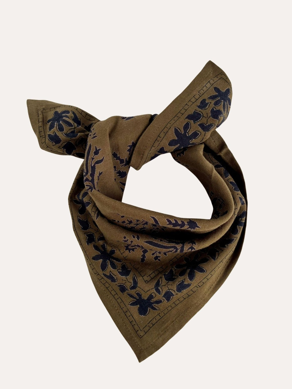 Petit foulard GALATIE Kaki — Byzantine