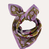 Petit foulard PÉNÉLOPE Lilas