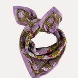 Petit foulard PÉNÉLOPE Lilas — Byzantine