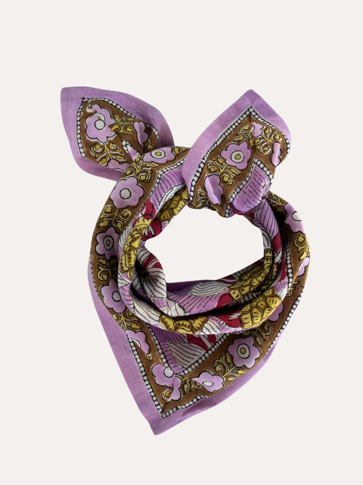 Petit foulard PÉNÉLOPE Lilas — Byzantine
