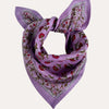 Petit foulard SÉLÉNÉ Vieux rose