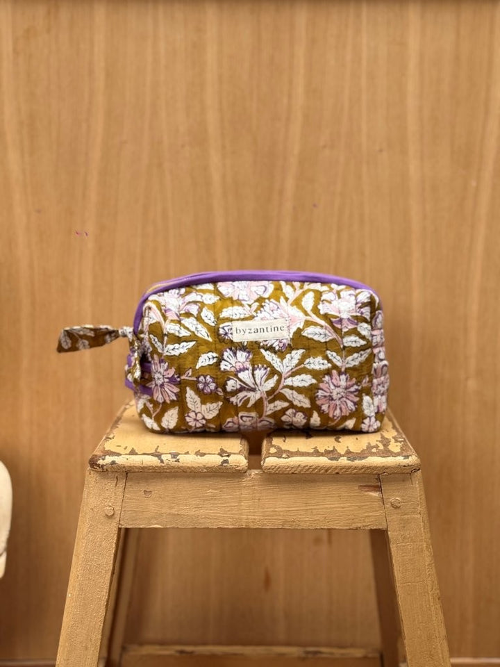 Petite trousse de toilette - Carthage Kaki — Byzantine