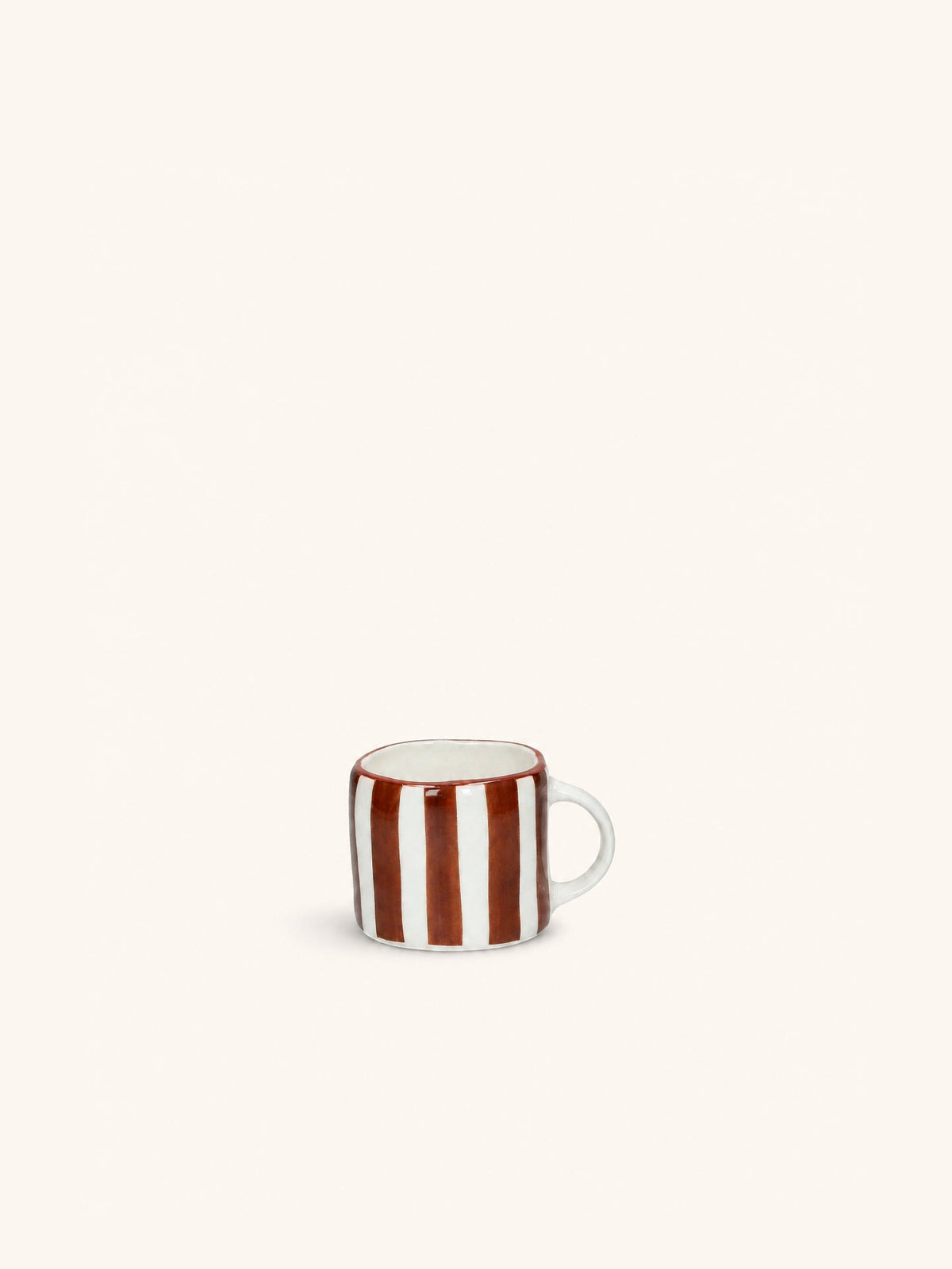 Tasse à expresso Mykonos en porcelaine rouille – 11,5 cl – vue du produit