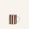 Grand mug Mykonos en porcelaine rouille – 37,5 cl