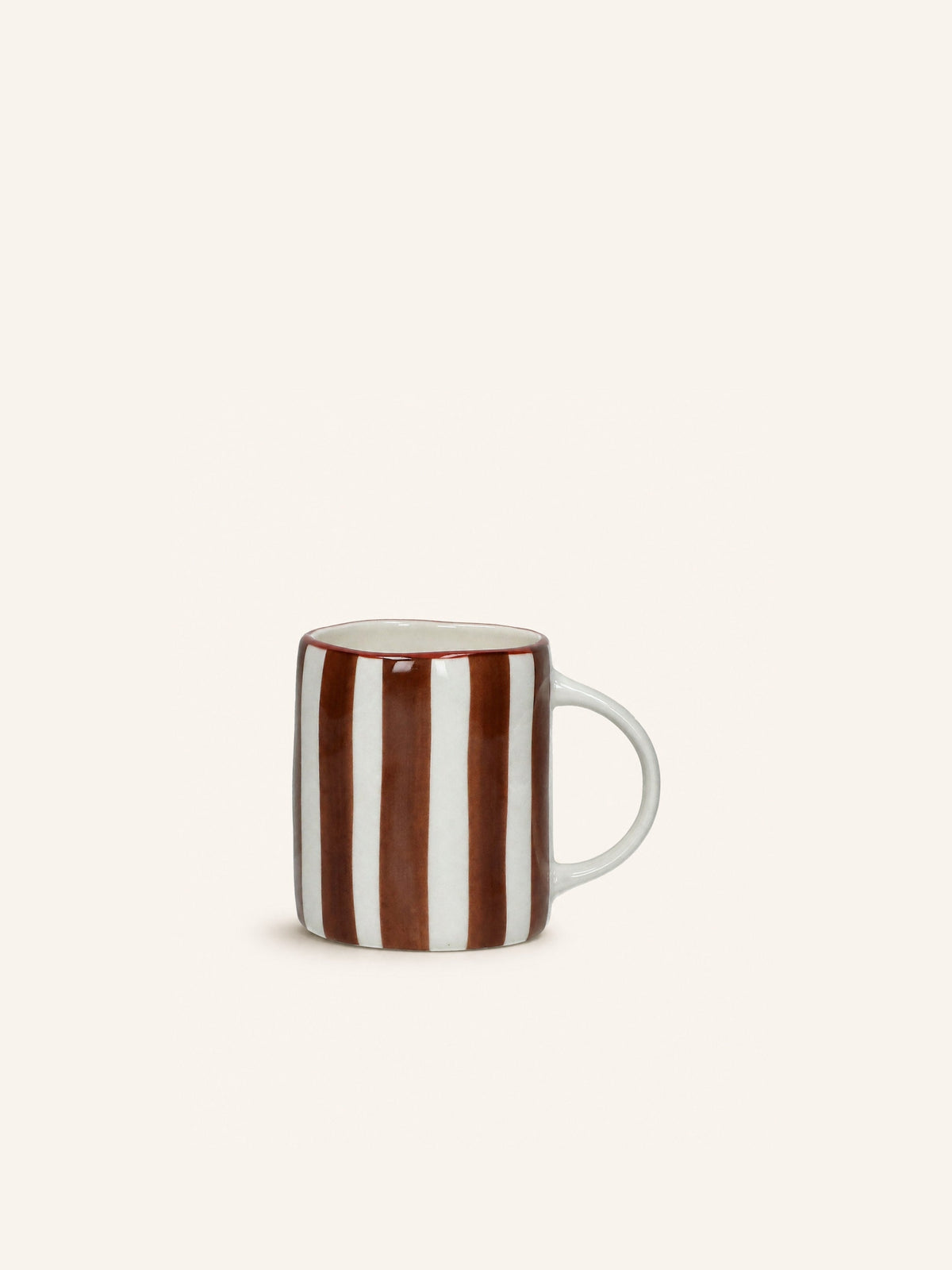 Grand mug Mykonos en porcelaine rouille – 37,5 cl – vue du produit