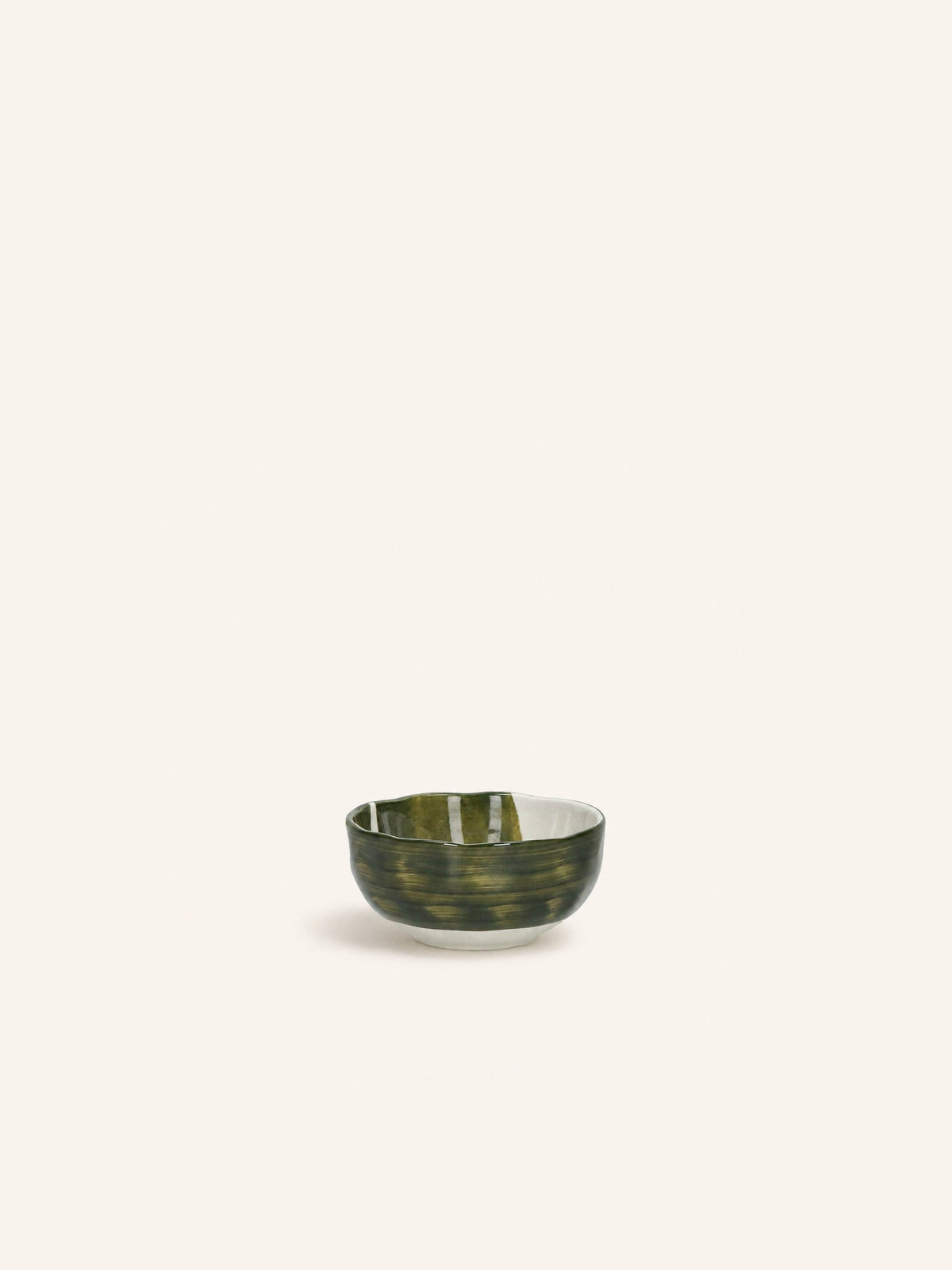 Bol à petit-déjeuner Labo en porcelaine verte – Ø 11,2 cm – vue du produit