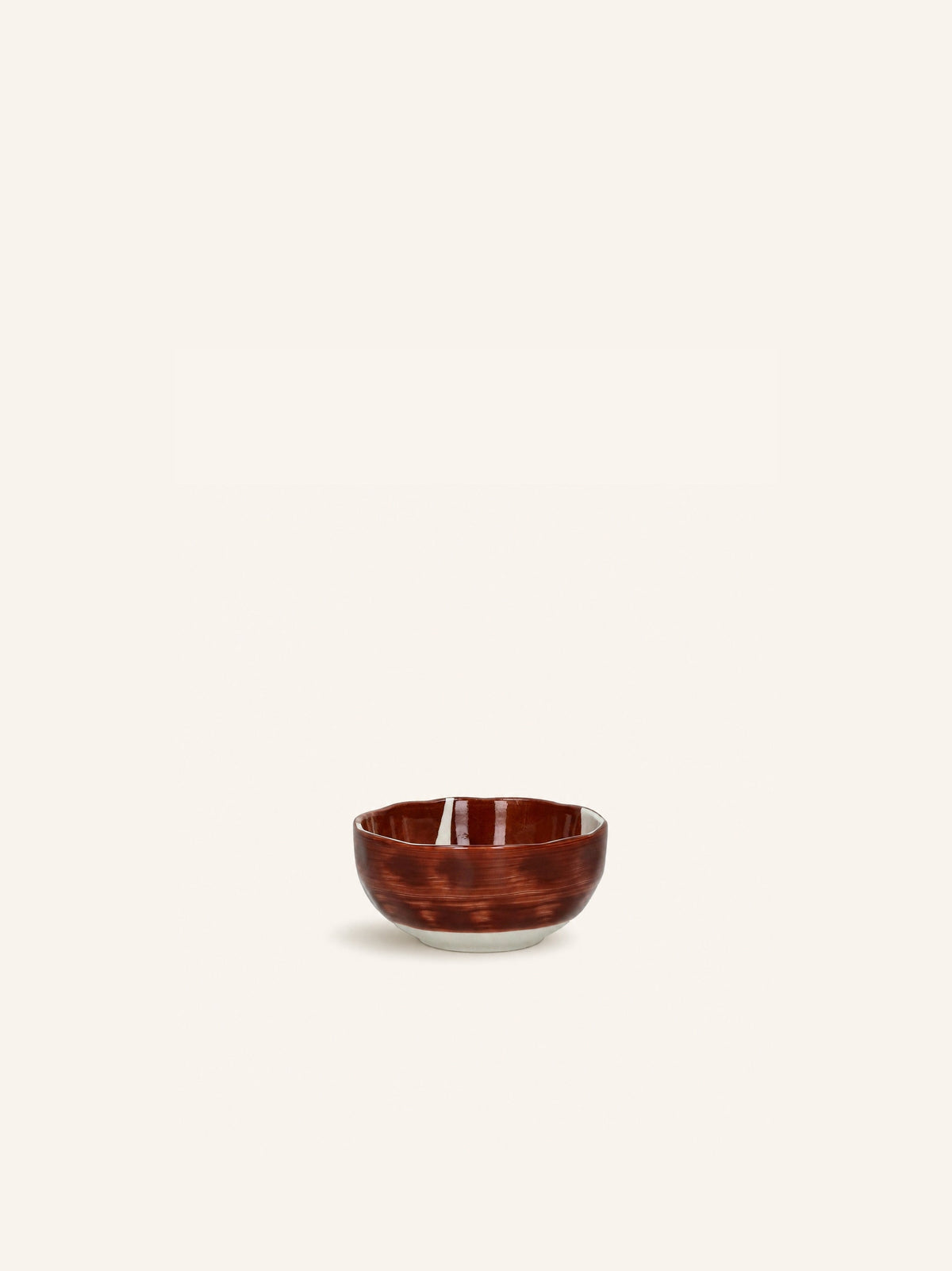 Bol à petit-déjeuner Labo en porcelaine rouille – Ø 11,2 cm – vue du produit
