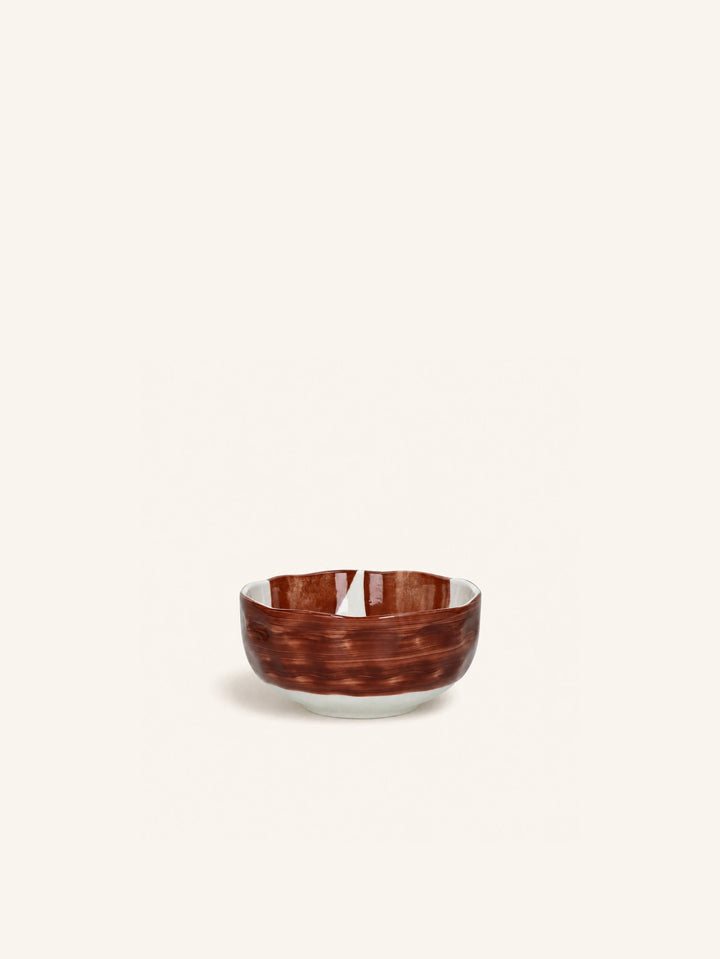 Bol à soupe Labo en porcelaine rouille – Ø 15,2 cm – vue du produit