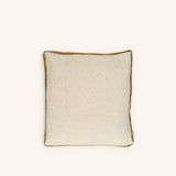 Coussin Alpha Classics en lin ivoire – 45 × 45 cm – vue du produit